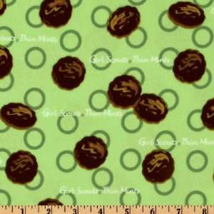   Flannel Thin Mints Green Fabric By The Yard Arts, Crafts & Sewing