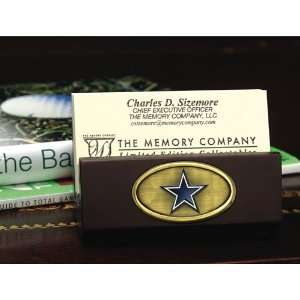 Memory Company Dallas Cowboys Business Card Holder  Sports 