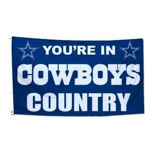   Distributing 2324594103 Dallas Cowboys 3 ft.x5 ft. Country Design Flag