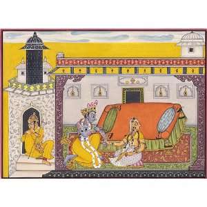  Krishna Pursuing Heroine (A Folio from Nayika Bheda 