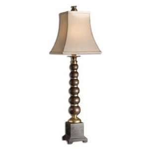 Mahari Dark Wood Buffet Lamp Furniture & Decor