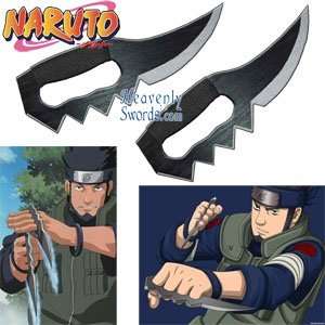 Naruto   Asuma Sarutobi Trench Knives   Wooden Sports 