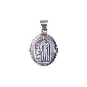    Pendant Khala Chakra Mantra Silver 925 3,0g