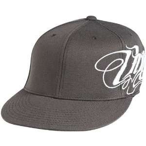 One Industries Alex Mens Flexfit Racewear Hat/Cap   Dark Shadow Grey 