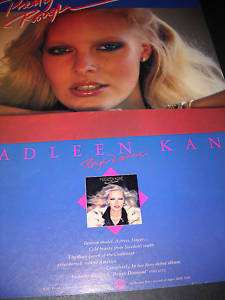 MADLEEN KANE is a ROUGH DIAMOND Promo Poster Ad MINT  