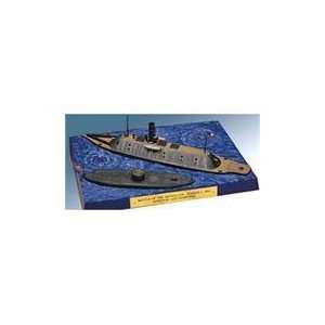    Lindberg 1210 Monitor and 1300 Merrimac ships Toys & Games