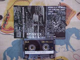 Ripsnorter Cassette Ghouls Night Outtakes   Misfits   Minnesota Punk 