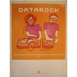  Datarock Poster Data Rock Cartoon Image 