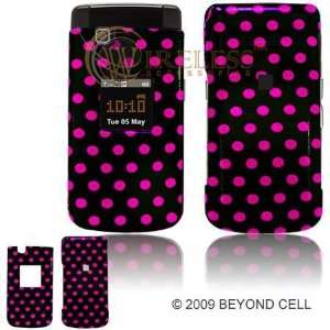  Samsung MyShot II R460 Cell Phone Hot Pink/Black Polka Dot 