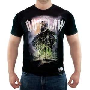  Undertaker Last Outlaw Authentic T Shirt Sports 