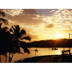  Samana Bay at Sunset, Samana, Dominican Republic Lonely 