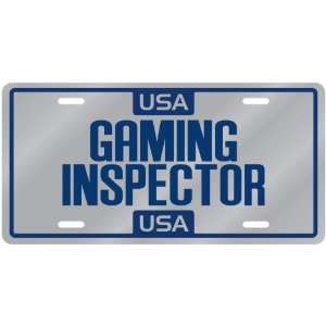  New  Usa Gaming Inspector  License Plate Occupations 