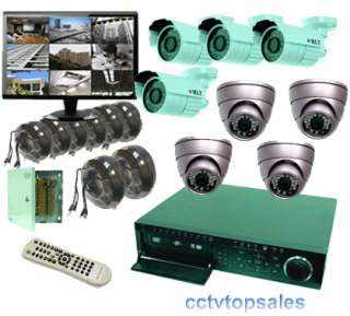 CH DVR Security Camera Surverllance loop System  