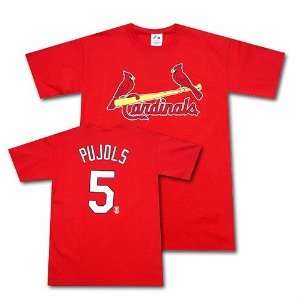  Albert Pujols St. Louis Cardinals Big & Tall Name & Number 