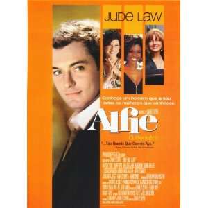  Alfie Poster Movie Brazilian 27x40