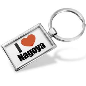  Keychain I Love Nagoya  Japan, Asia   Hand Made, Key 