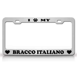  I PAW MY BRACCO ITALIANO Dog Pet Animal High Quality STEEL 