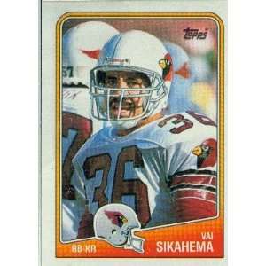  1988 Topps #252 Vai Sikahema   Phoenix Cardinals (Football 