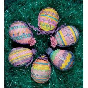  Fun & Funky Easter Eggs   Cross Stitch Pattern Arts 