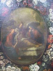 LARGE 17th Century FLEMISH OLD MASTER Pieta Oil Painting  