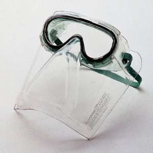  Chemical Splash Impact Goggles With Clear Flexible Frame 