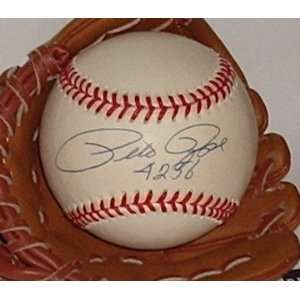  Pete Rose Autographed Baseball 