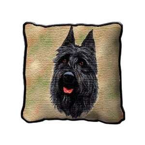  Bouvier Des Flandres Pillow Cover   17 x 17 Pillow