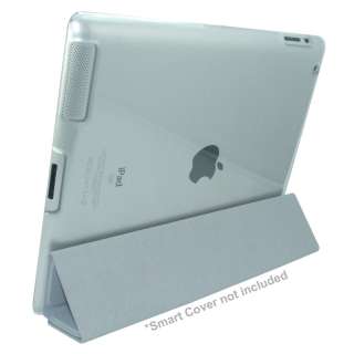 iPad 2 Clear Protective Back Cover (Transparent Design)  