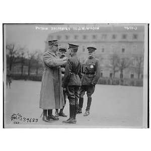  Petain decorates Lt. J.W. Wilson