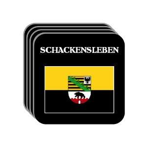  Saxony Anhalt   SCHACKENSLEBEN Set of 4 Mini Mousepad 