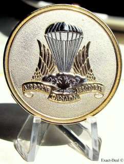 Canada 40th Anniversary 1968   2008 Canadian Airborne Regiment Coin 