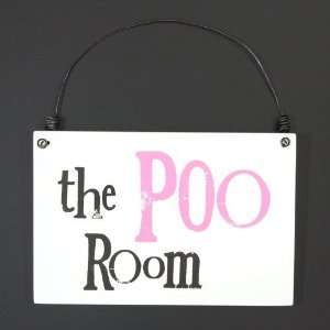 The Bright Side   Poo Room Sign 