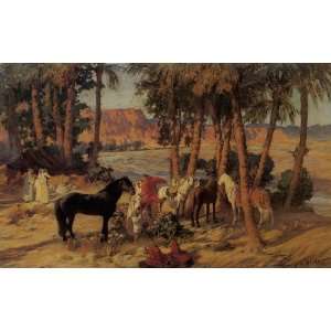   Frederick Arthur Bridgman   24 x 14 inches   An Ara