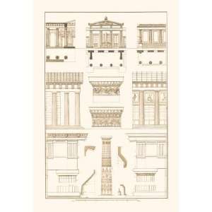  Doric Order, Temple of Zeus and Cased Column 20x30 poster 