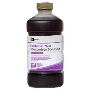 DG Health Pediatric Oral Electrolyte Solution   Grape Flavor   33.8 fl 