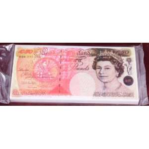  Souvenir rubber eraser Bank of England Note GBP50.00 Toys 