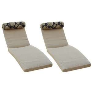  RST Outdoor Delano Lounger Mattress Cushion Set Patio Furniture 