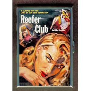 REEFER CLUB MARIJUANA PULP ID Holder, Cigarette Case or Wallet MADE 