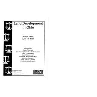  Land Development In Ohio Avery Friedman, Mark R 