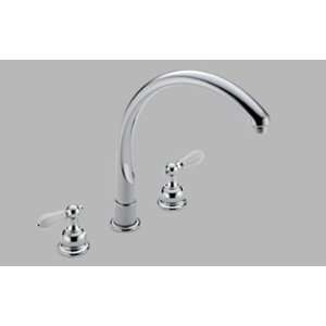 Delta 2274 LHP/H212 Waterfall Two Handle Kitchen Faucet   With Handle 