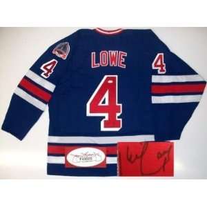  Kevin Lowe Autographed Jersey   94 Cup Rangers Vintage 