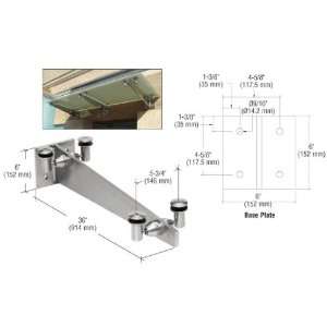   Wall Mounted Glass Awning Bracket by CR Laurence