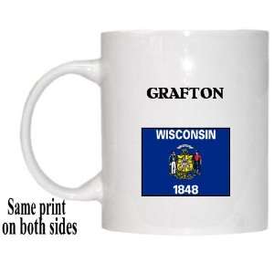    US State Flag   GRAFTON, Wisconsin (WI) Mug 