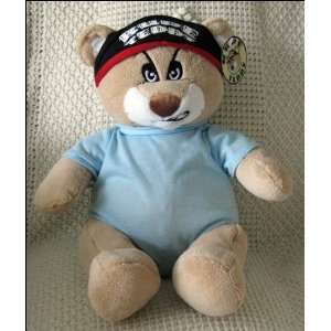  Rude Teddy Grumpy Plush Teddy Bear Blue Toys & Games