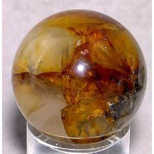  Quartz  Dendritic Quartz Catseye Natural Crystal Sphere 