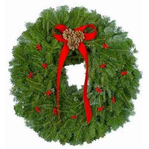  Traditional Balsam Wreath, Standard 22 to 24 