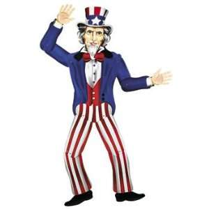  Large Uncle Sam Jointed Cutout   Party Decorations & Wall 