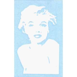  Marilyn Monroe   Shoulders   Rub On Sticker / Decal 