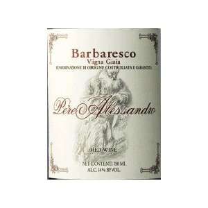  Pere Alessandro Barbaresco 2001 750ML Grocery & Gourmet 