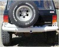 Jeep XJ REAR Bumper WITH TIRE CARRIER   RockSolid  